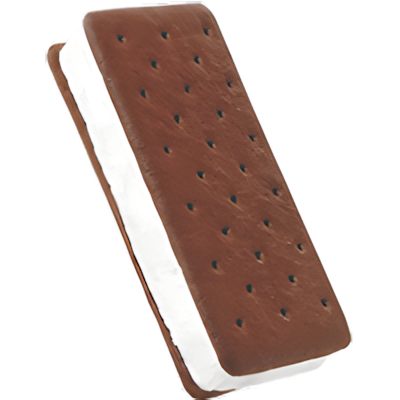 Photo of Giant Vanilla Ice Cream sandwich.